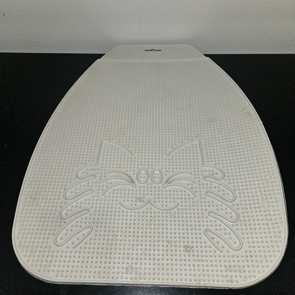 Cat Litter Mat in White